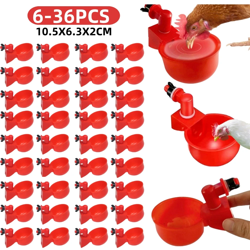 6-36 pezzi pollo anatra bere t - Chicken Nipple Drinker recensione e prezzo