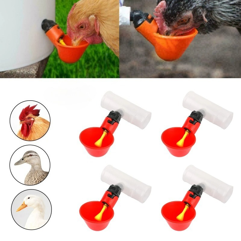 4 Pezzi Abbeveratoio Automatic - Chicken Nipple Drinker recensione e prezzo